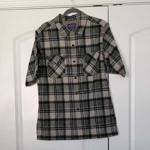 Men's Pendleton Short-Sleeve Flannel Shirt